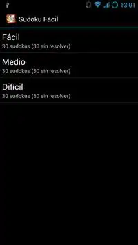 Sudoku Fácil Screen Shot 4