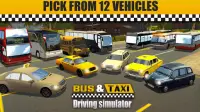 Bus & Taxi Driving Simulator Screen Shot 9