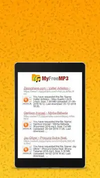 MyFreeMP3 Screen Shot 3