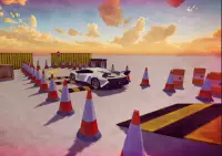 Sports car parking 3D Sim& luxury car driving test Screen Shot 4