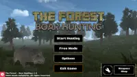 The Forest Boar Hunting Screen Shot 0