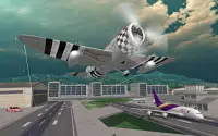 Airplane Free Fly Simulator Screen Shot 2