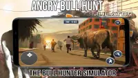 Angry Bull Hunt - City Bull Shoot Simulator Screen Shot 4