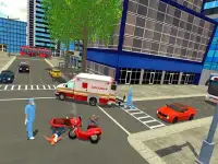 Ambulance Driver Rescue Duty : Ambulance Sim 2018 Screen Shot 4