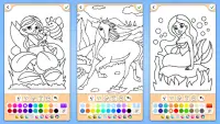 Coloring for girls and women Screen Shot 5