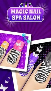 Magic Nail Spa Salon -  Manicure Spa Beauty Game Screen Shot 4