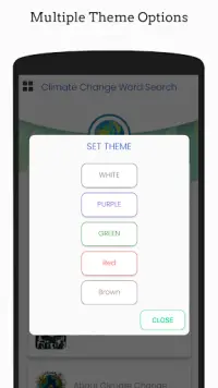 Climate Change Word Search (Puzzle Game) Screen Shot 4