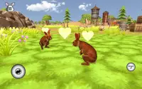 wild pet rabbit animal sims -forest predator craft Screen Shot 3