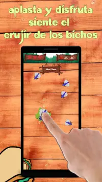 🐞 Smash Bugs Crush insects in tons! Screen Shot 2