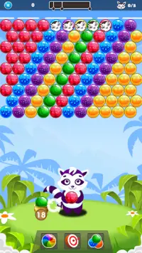 Kitty Rescue Bubble Shooter Screen Shot 2