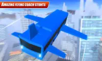 Impossible Flying Bus Stunts Screen Shot 5