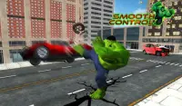 Green Hero Crime Rope City Screen Shot 1