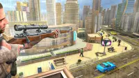 स्निपर सिटी 3 डी शूटिंग 2021: ऑफलाइन स्निपर गेम्स Screen Shot 3