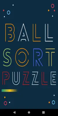 Ball Sort Puzzle Game - Brain Test Game Screen Shot 0
