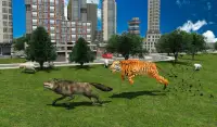 Angry Lion City Attack : Animal Hunting Simulator Screen Shot 6