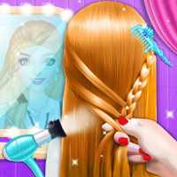 salon cheveux jeux de filles
