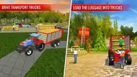 Grande trattore Trasporto merci Farming Simulator Screen Shot 5