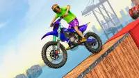 Crazy Bike Sky Stunt Game 3D Screen Shot 0