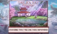 Mahjong Sakura Day Free Screen Shot 10