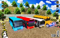 Drive Hill Coach Bus Simulator: Permainan Bas 2019 Screen Shot 2