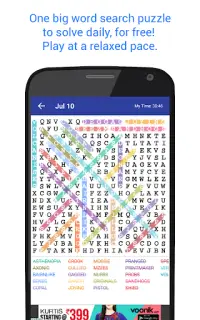 Word Search Advanced Puzzle Screen Shot 0