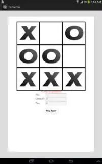 Tic Tac Toe Screen Shot 2