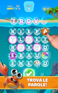 Bolla Parole - Giochi di parole gratis Screen Shot 6