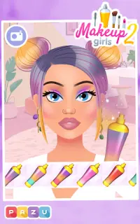 Makeup Girls: Dress up games Screen Shot 2