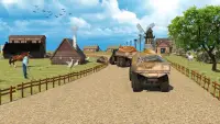 Farm Tractor Driving: Tractor Games, Cargo Tractor Screen Shot 4