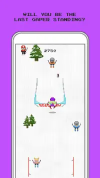 Gaper Day – Ski Crash Arcade Screen Shot 5