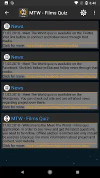 MTW - Films quiz Screen Shot 6