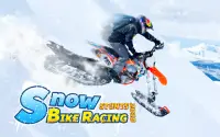 Nieve bicicletas Drift Racer Fiebre trucos de 2018 Screen Shot 0