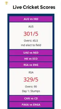 T20 World Cup 2016 Fixtures Screen Shot 1