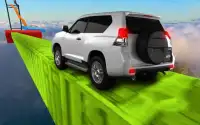 المسارات المستحيلة برادو سيارة حيلة ألعاب سباق 3D Screen Shot 5