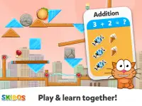 SKIDOS Logic Games:  Kids Addition, Subtraction 🐈 Screen Shot 16
