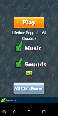 Popping Wrap Game Screen Shot 0