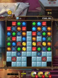 Jewels Magic Quest : Match 3 Puzzle Screen Shot 12