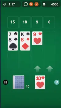 Blitz21- Dynamic Head-up Solitaire puzzle game Screen Shot 0