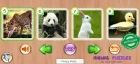 Real Animal Puzzles & Jigsaw Screen Shot 1