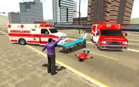 unidade de resgate estacionamento ambulância Screen Shot 0