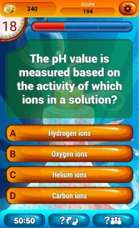 Chemistry Trivia Game Screen Shot 4