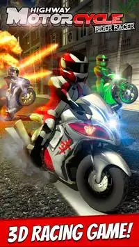 Highway Motorcycle Rider Race Screen Shot 8