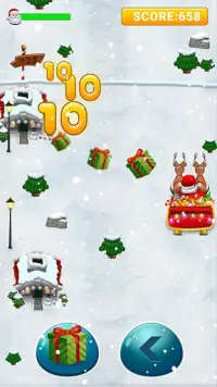 🎅 Santa Christmas Run - Jeu de Noël - Xmas Game Screen Shot 2