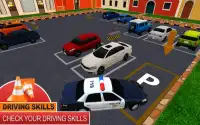 police games car parking 3d 2019 Screen Shot 1