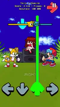 FNF vs Tails Mod - Rap Battle Screen Shot 0