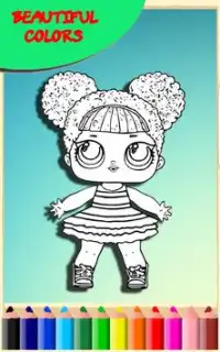 How to color lol surprise doll (coloring game) Screen Shot 0
