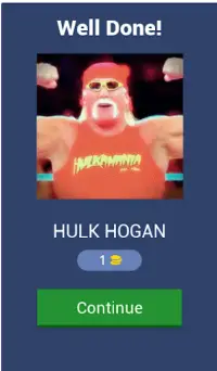 Name the Wrestler Quiz Game Screen Shot 1