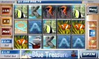 Blue Treasure Slots Screen Shot 0