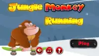 Jungle Monkey Running Screen Shot 0