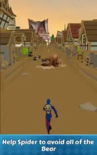 Spider Angry Grand Running Game Screen Shot 2